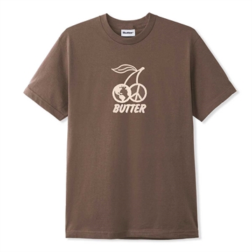 Butter Goods T-shirt Cherry Brown